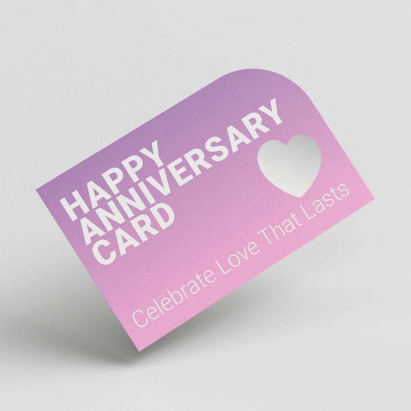 Happy Anniversary Gift Card
